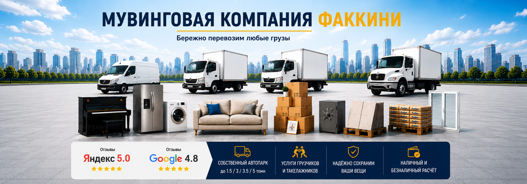 Грузоперевозки Факкини