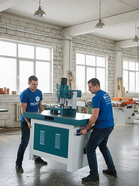 Перевозка оборудования с грузчиками