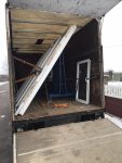 Перевозка окон на пирамиде